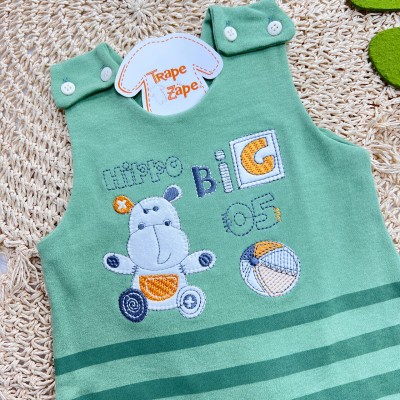 Jardineira Banho de Sol - Hippo Big 05 - Verde